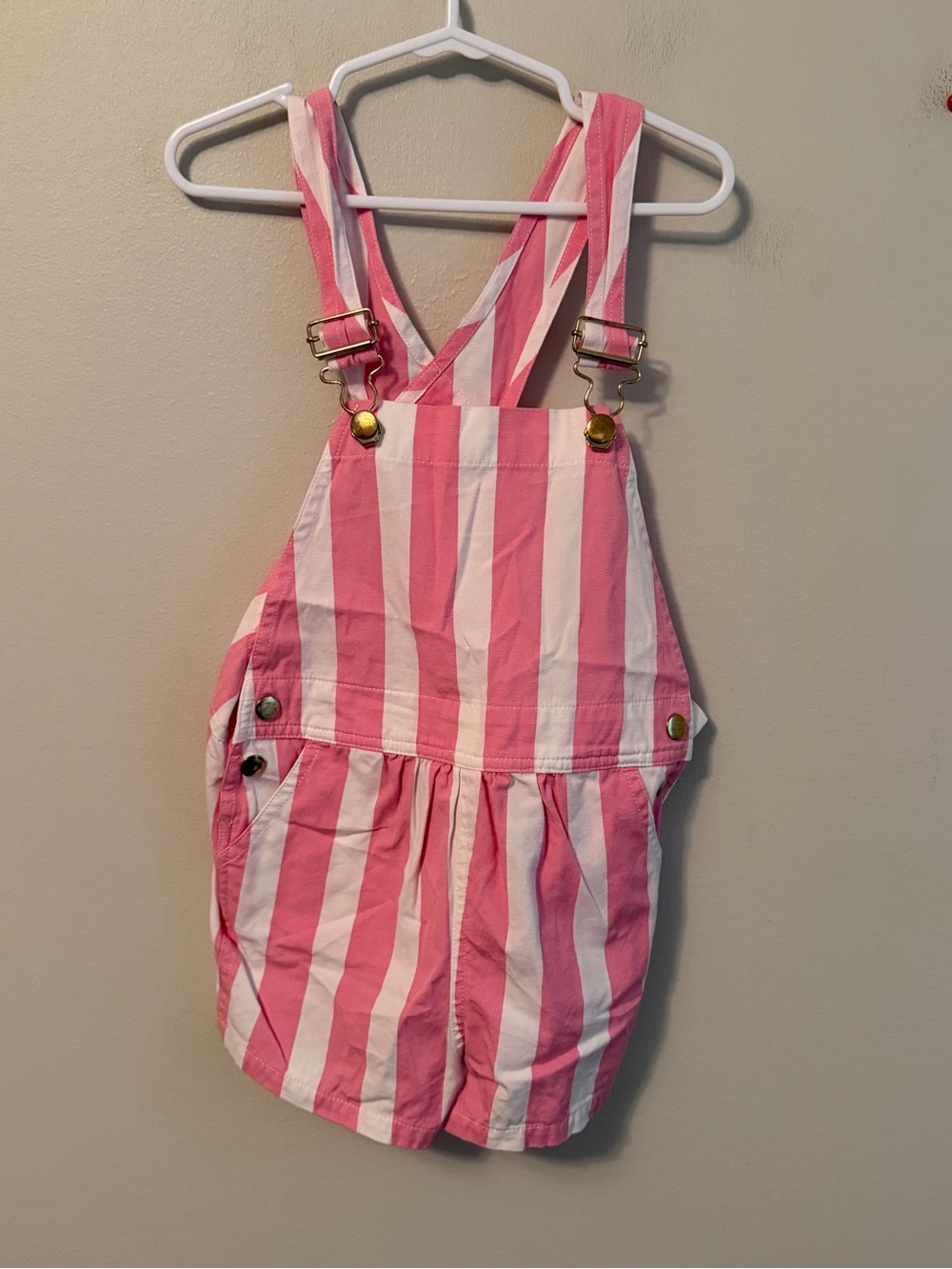 The Beaufort Bonner Company Hot Pink Channing Choo Choo Overalls